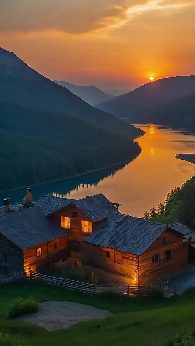 Cabin Fever?  No, Just Bliss!