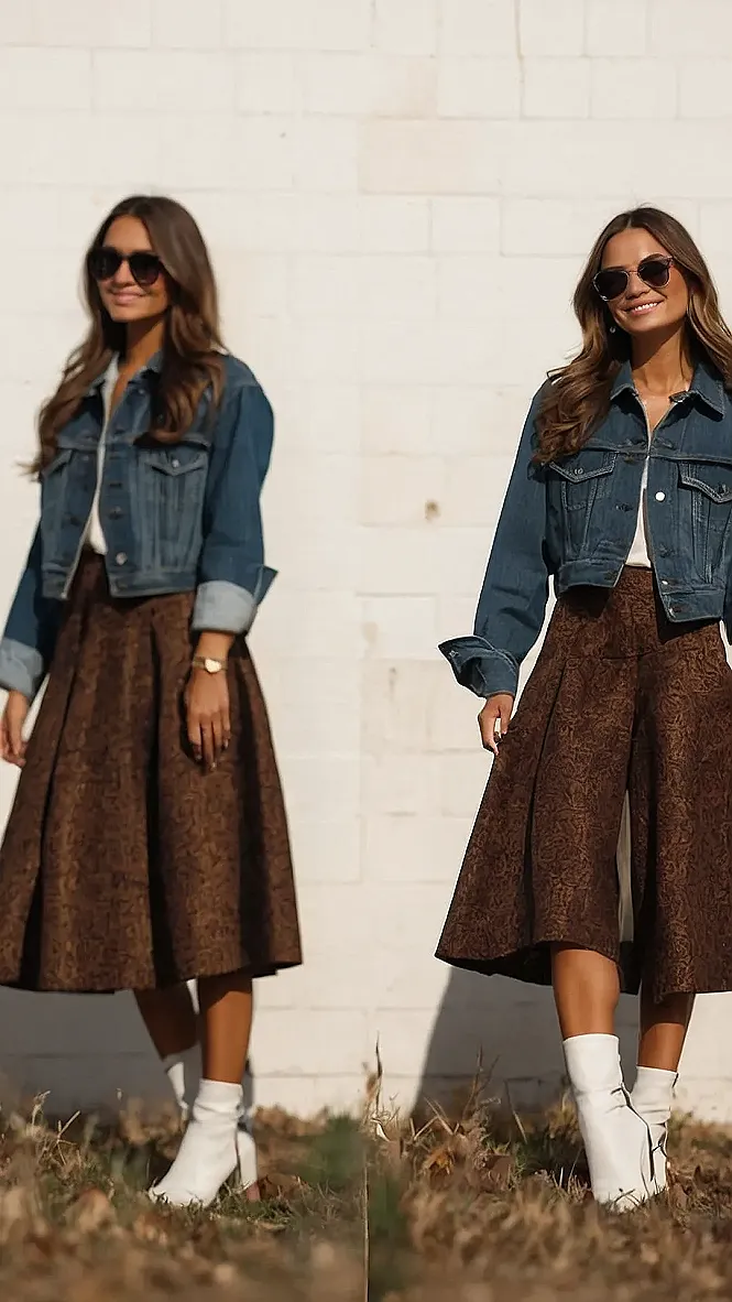 Wild & Denim: Fall's Fashion Fusion