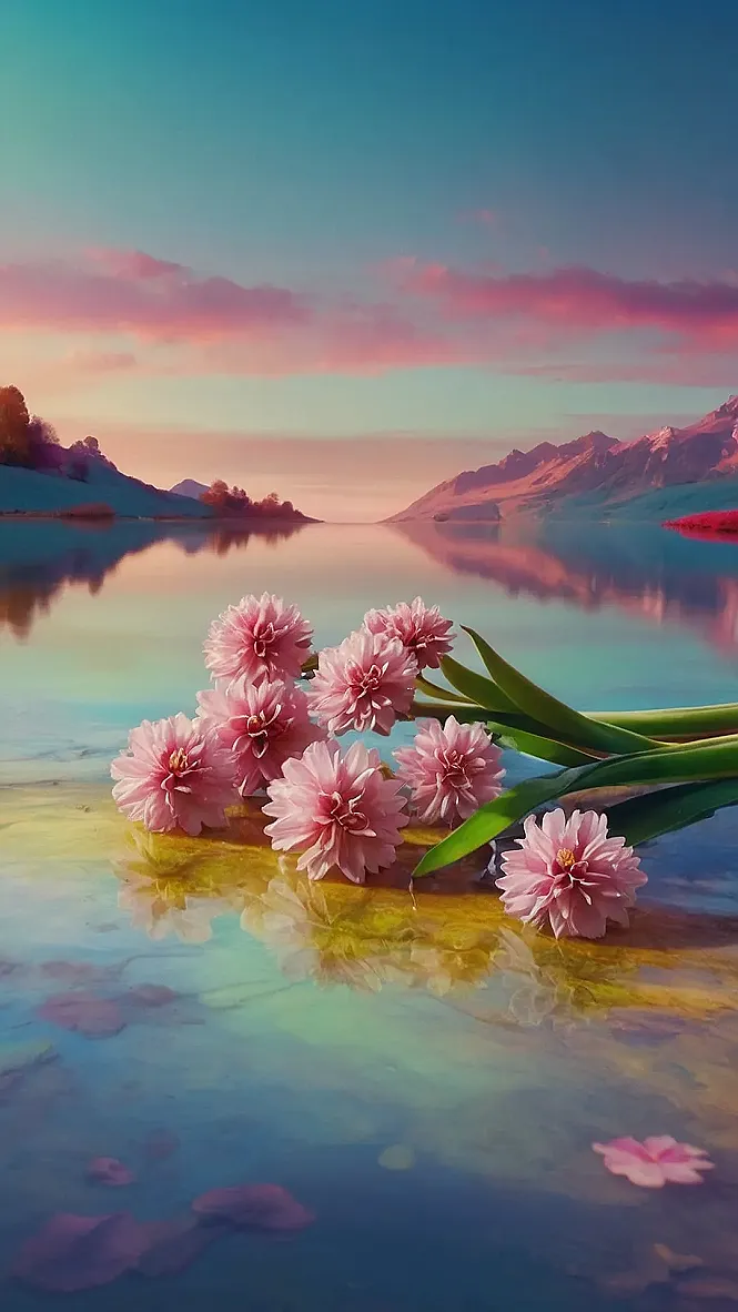 Lakeside Spring Kiss