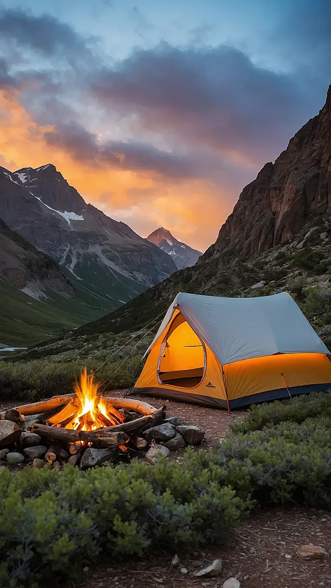 Pitch Your Tent, Drop Your Jaw