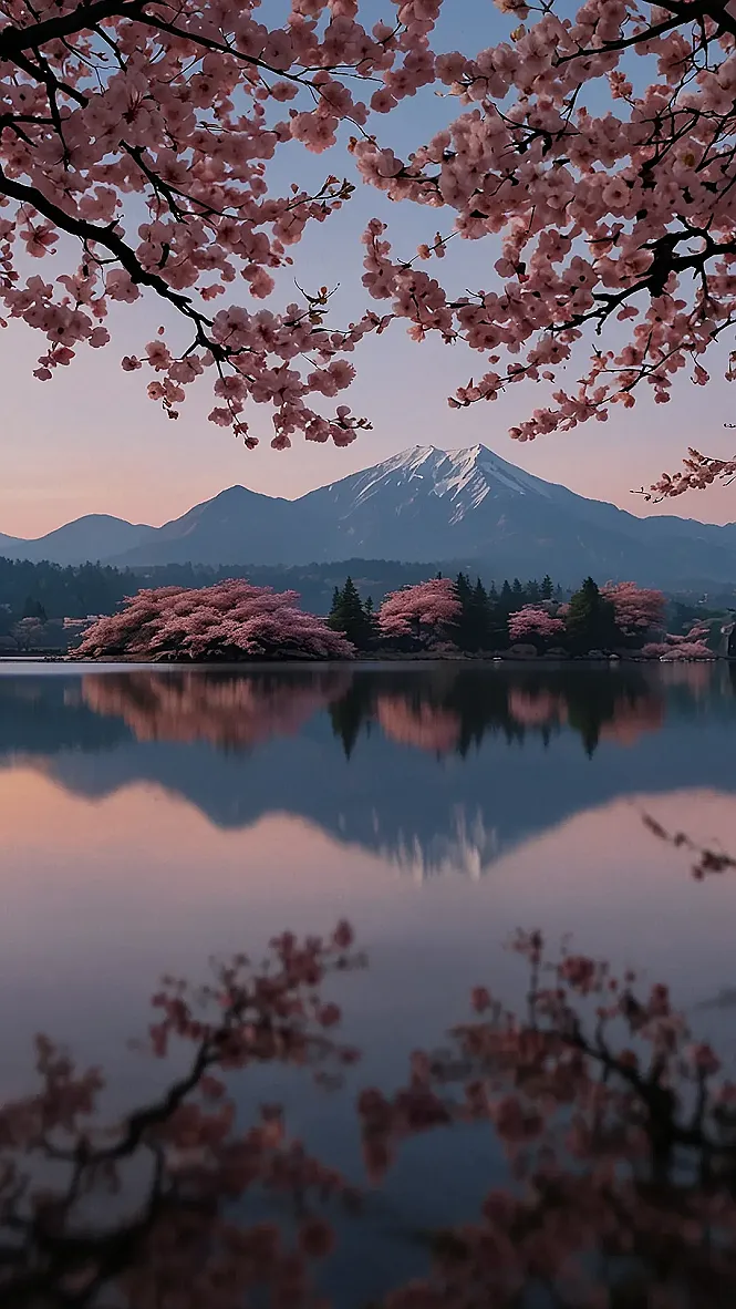 Petal Paradise Sunset