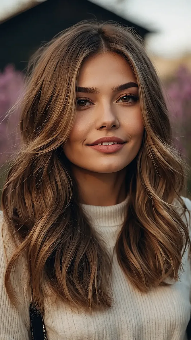 Hair with Effortless Flutter