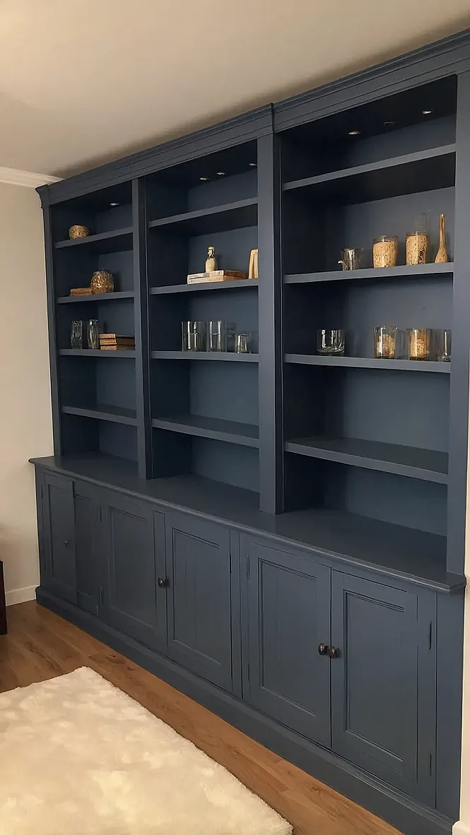 Tame the Clutter: Living Room Cupboards