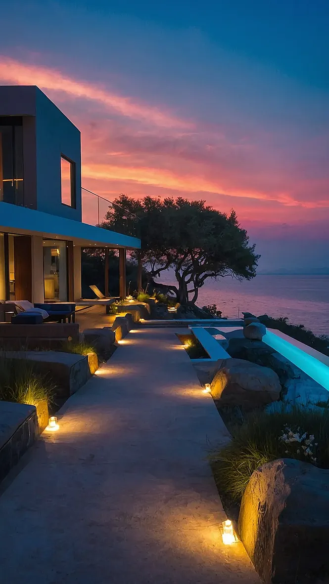 Autumn's Lakeside Retreat: