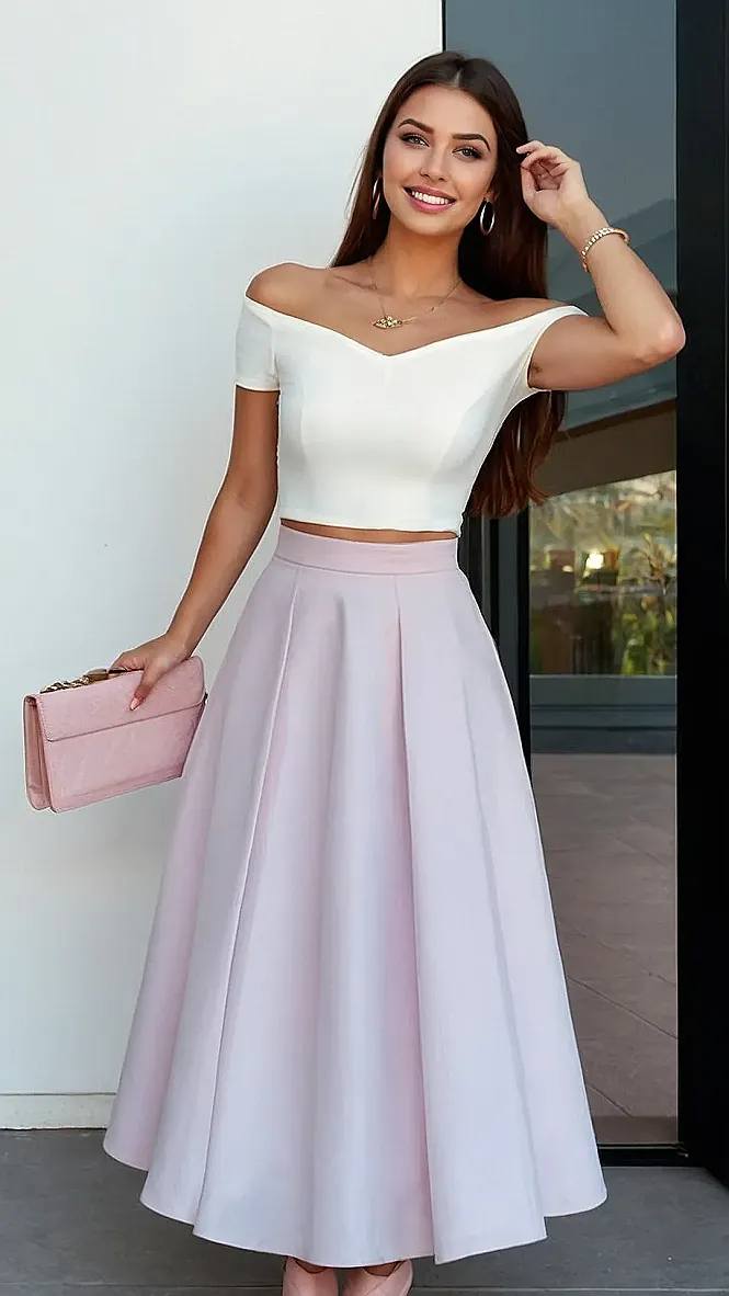 Pleated Pink Paradise