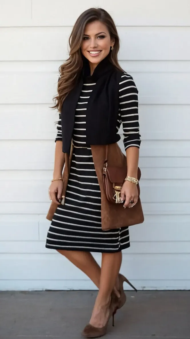 Stripes, Sweats, Suede: Fall's Winning Formula