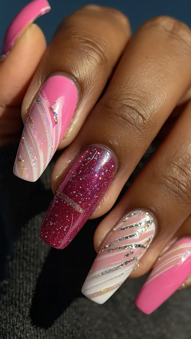 Red Hot Winter Nails