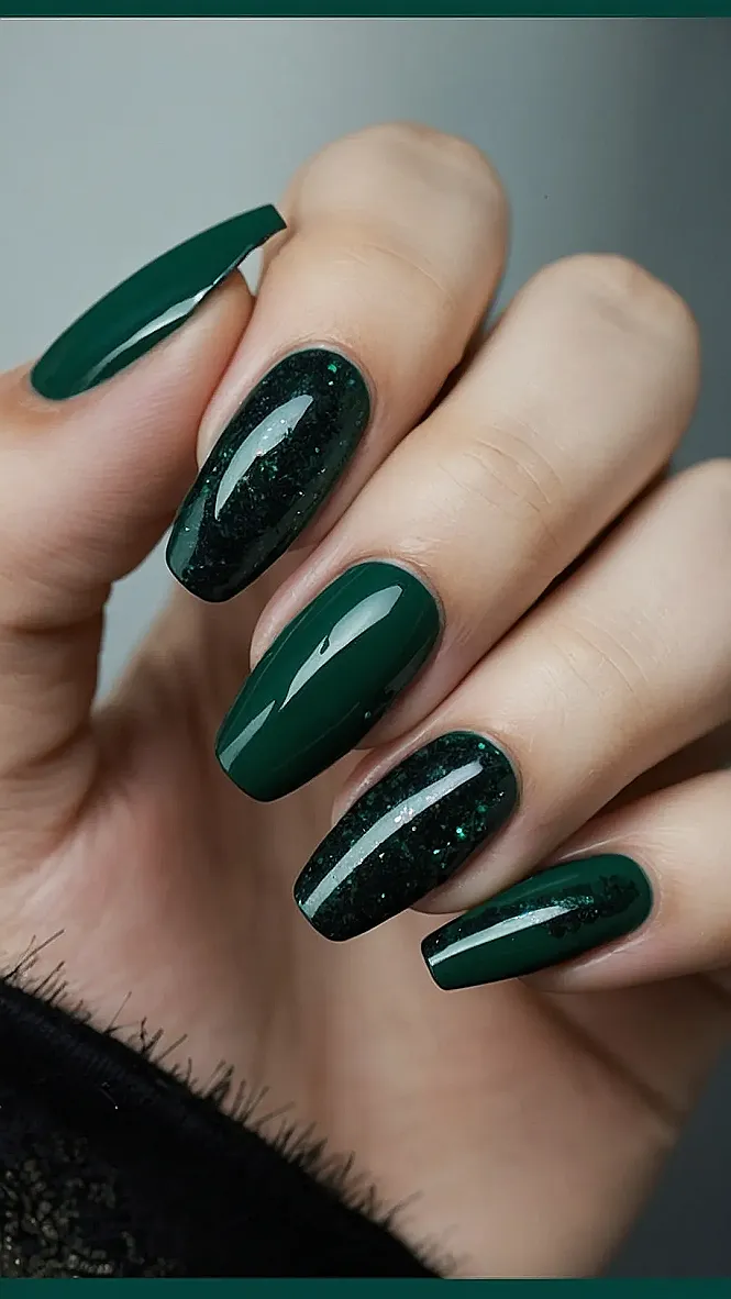 Emerald Nail Fantasy