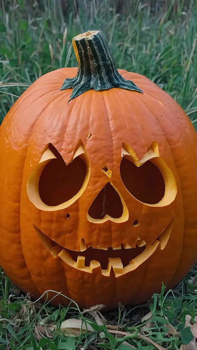 This Jack-o'-lantern is a Real Thriller!