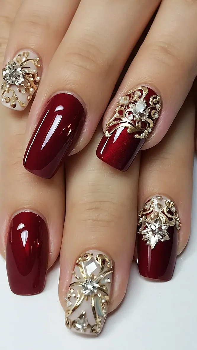 Jingle Bells Mani