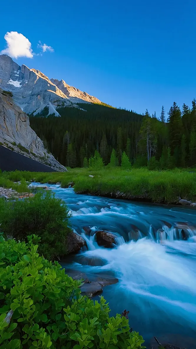 Teal Mountain Majesty