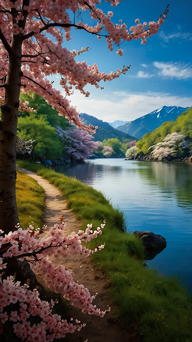 Heaven's Pink Canopy