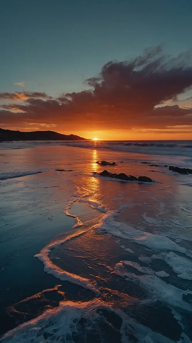 Serene Sunset Shores