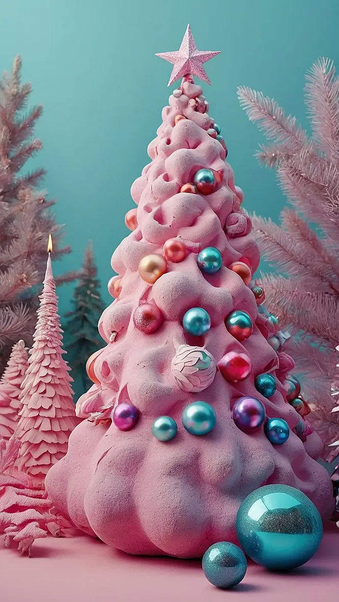 Pink Snowflake Dreams