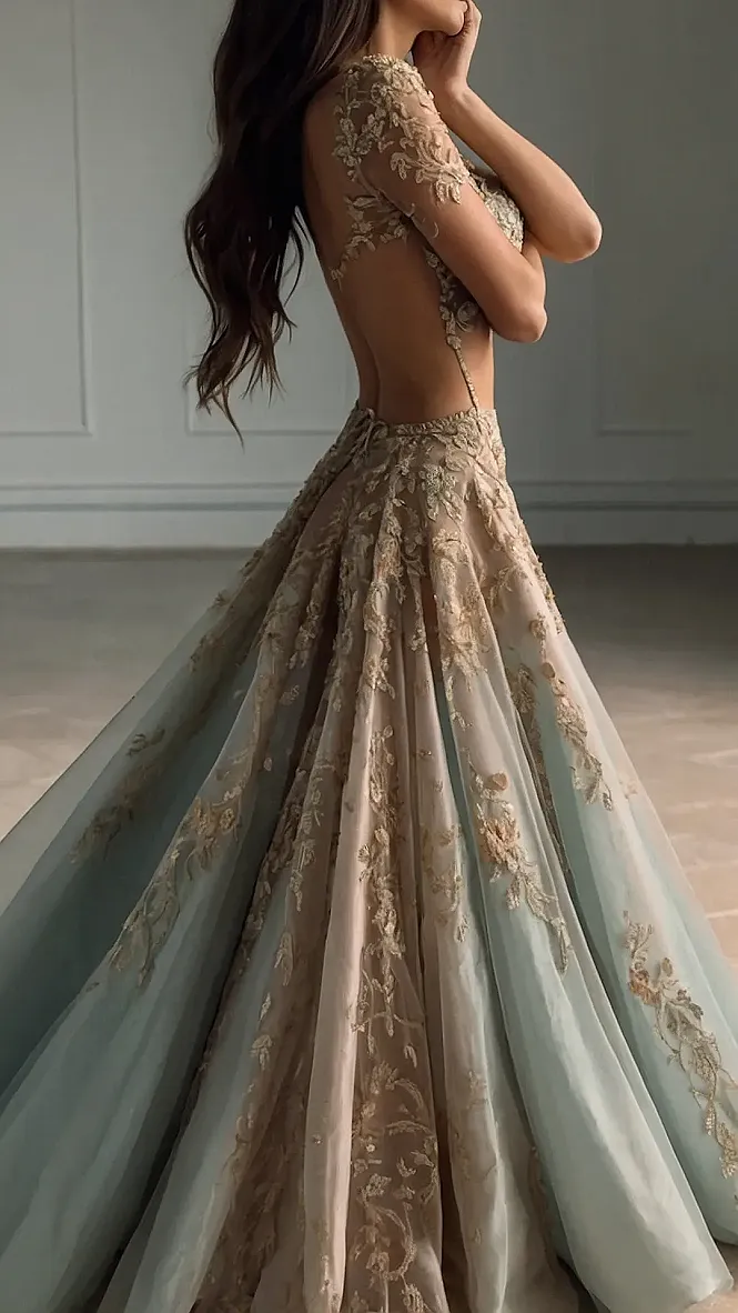 Floral Maxi Dress:  Fit for a Fairy Tale!