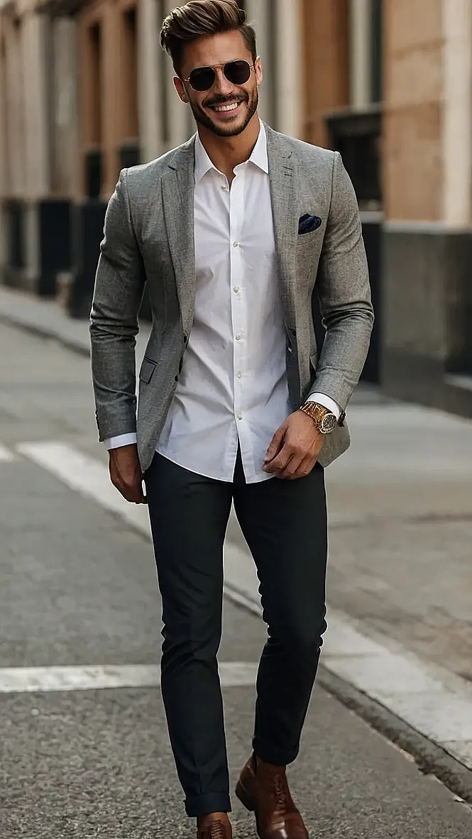 Classic Man:  Effortless Style