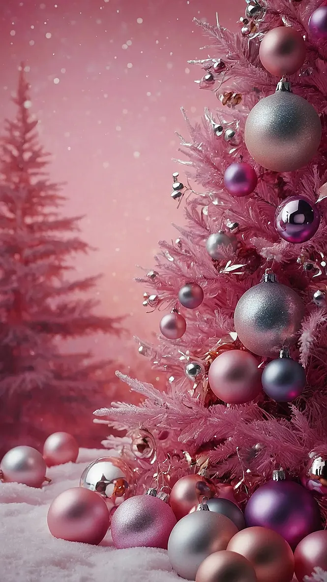 Pinktastic Christmas Grove