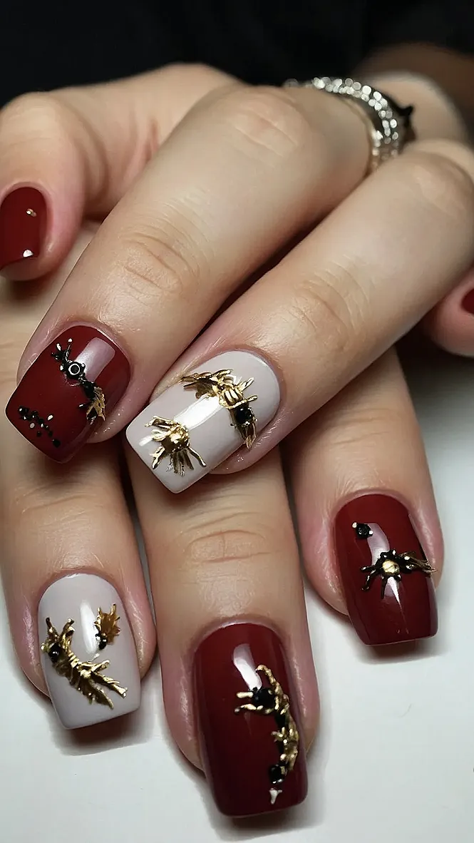 Scarecrows, Spiders, and Spooky Nails!: