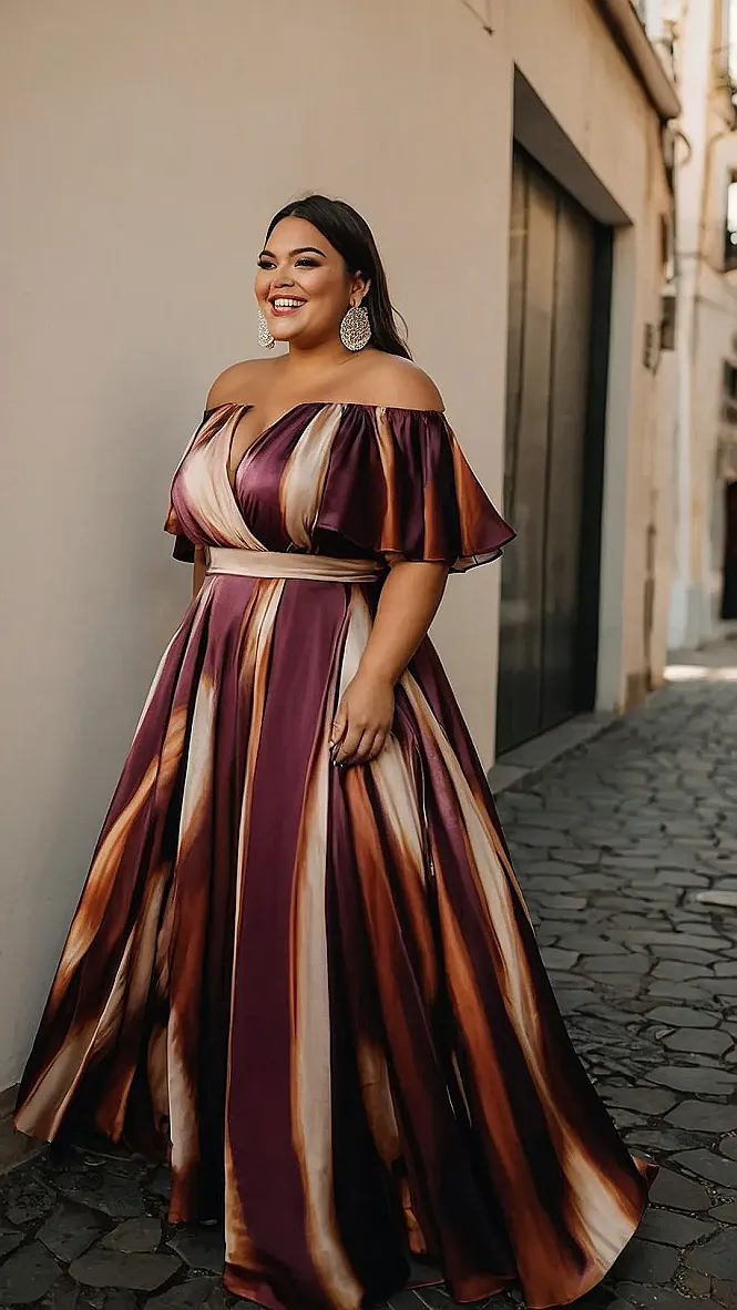 Curvy Confidence: Maxi Style