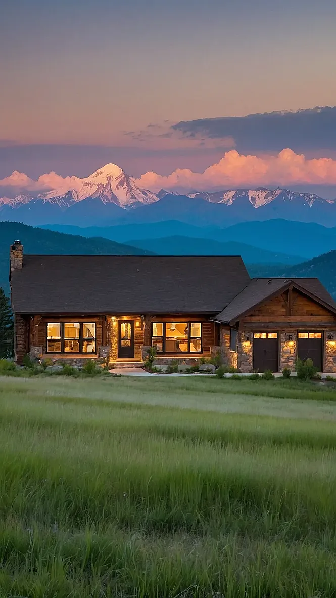 Sunset Rockies Escape