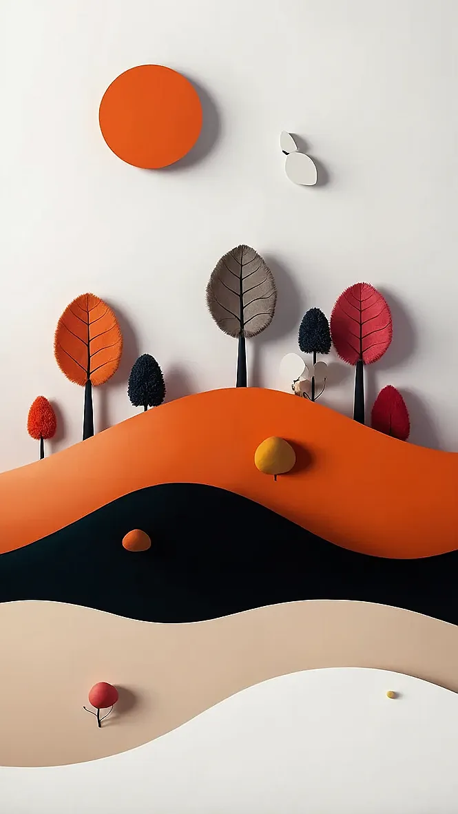 Textured Horizon Art