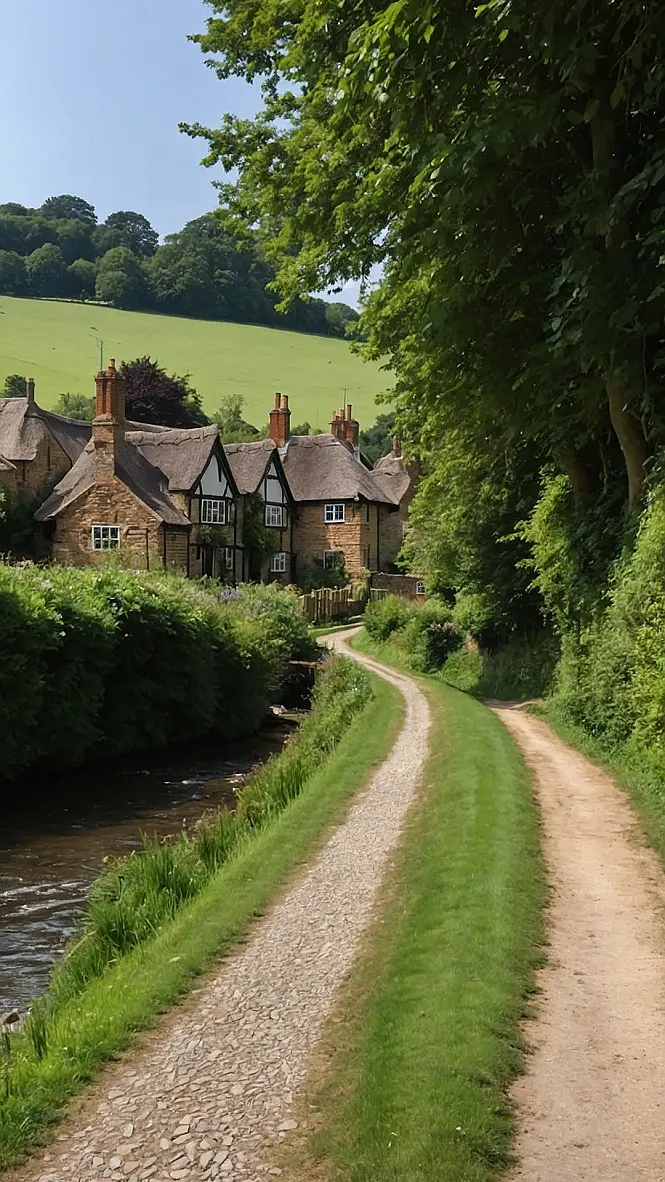 Whimsical Village Views