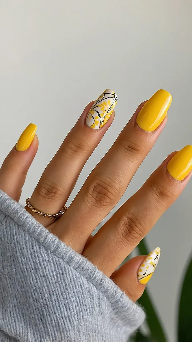 Yellow & Bright Tips