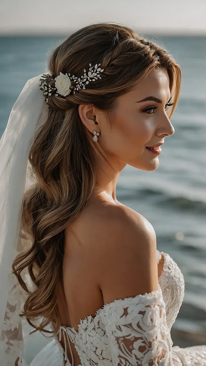 Shine Bright: 2025 Bridal Hair