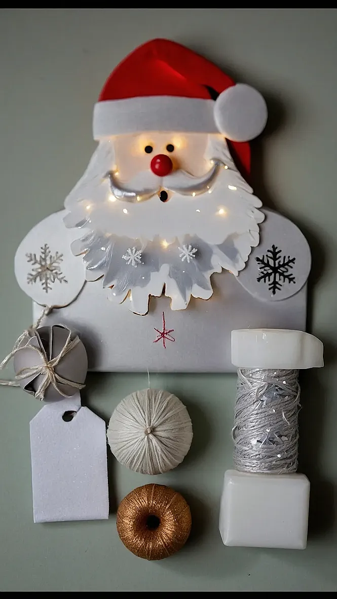 Easy Santa Decorations