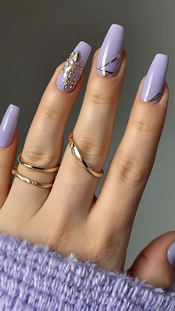 Lavender's Kiss Nails