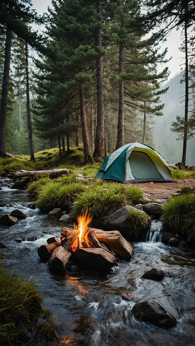 My Creative Process: Crafting a Camping Adventure