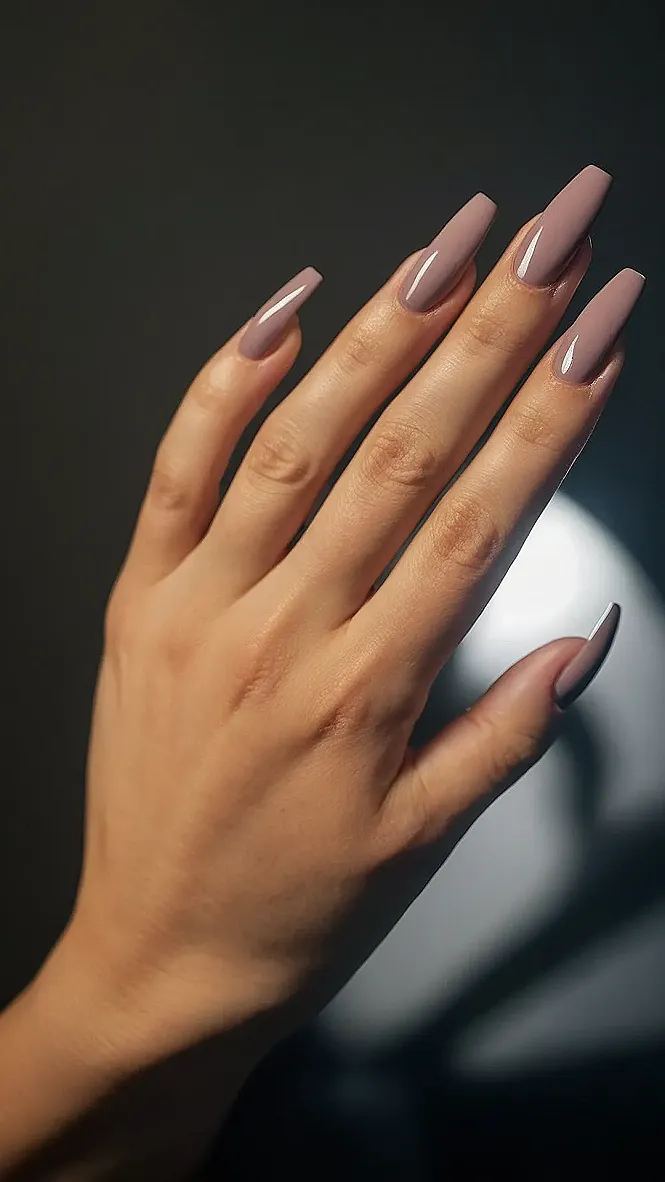 Fall-ing for this Pink Nail Look!