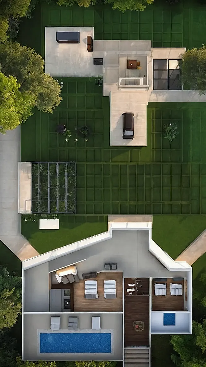 Bloxburg's Winter Manor