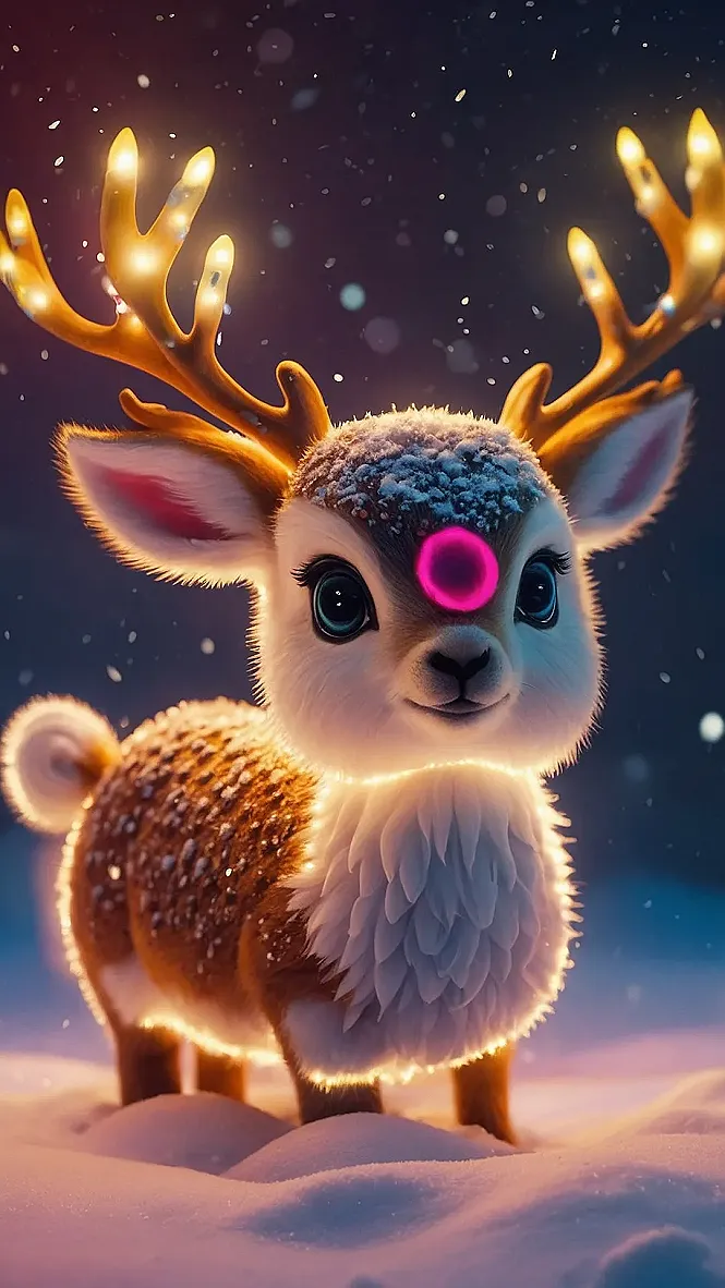 Blissful Winter Scene