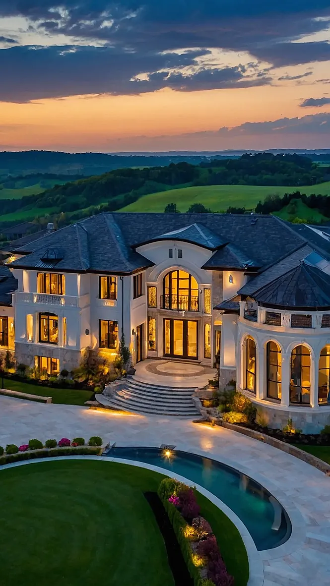 The Swirling Staircase Home