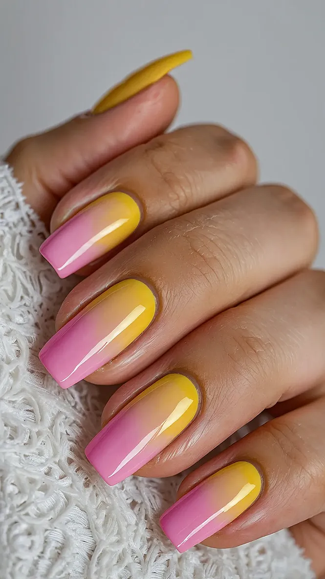 Summer Hue Nails