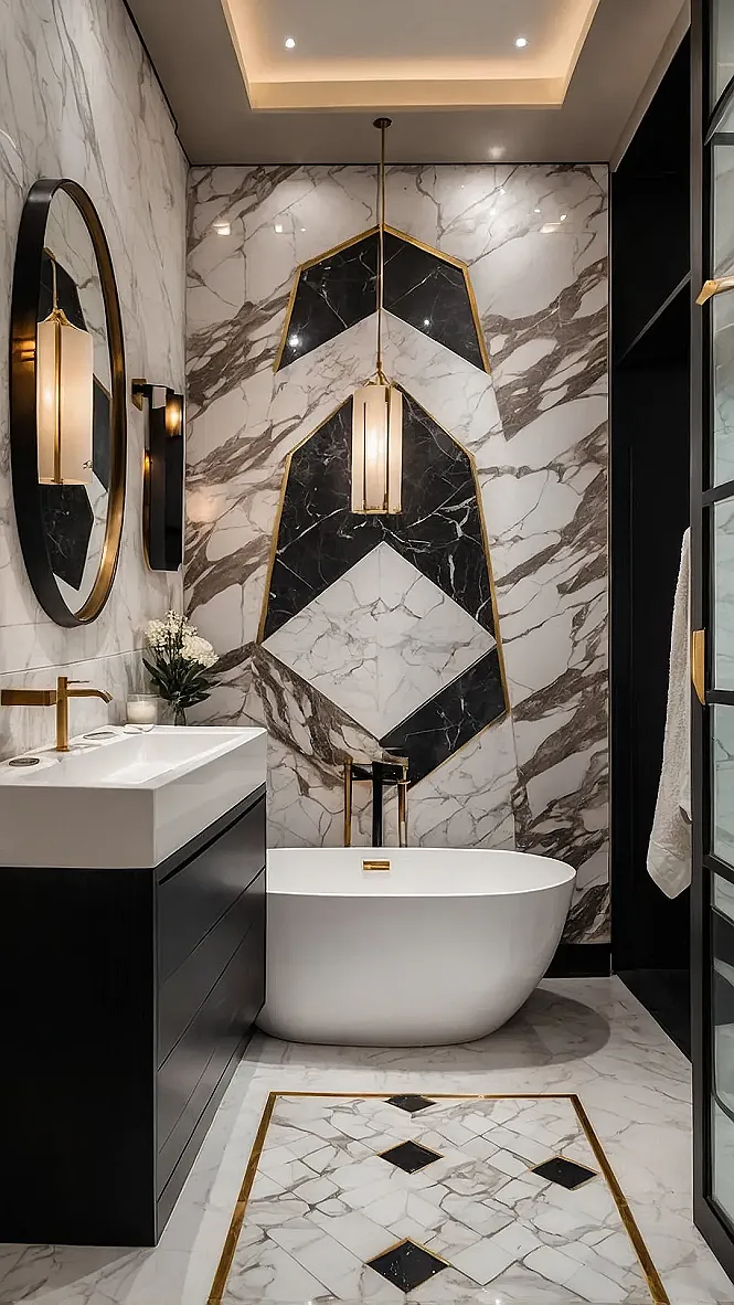 Verdant Washroom Vista