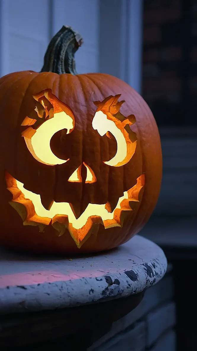 Pumpkin Picasso:  Eyes That Haunt