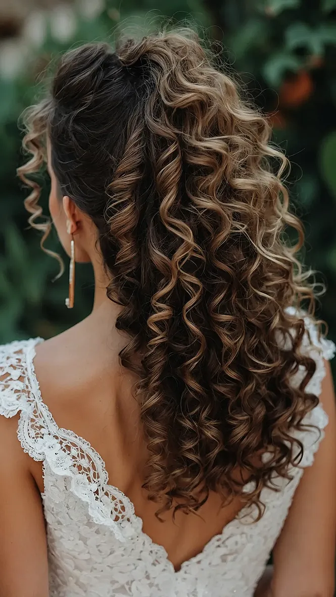 Curls Steal the Prom Scene