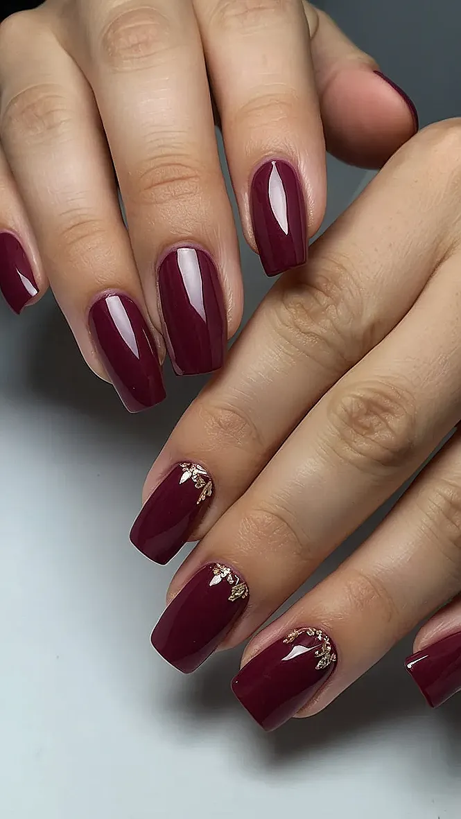 Crimson Crush Manicure
