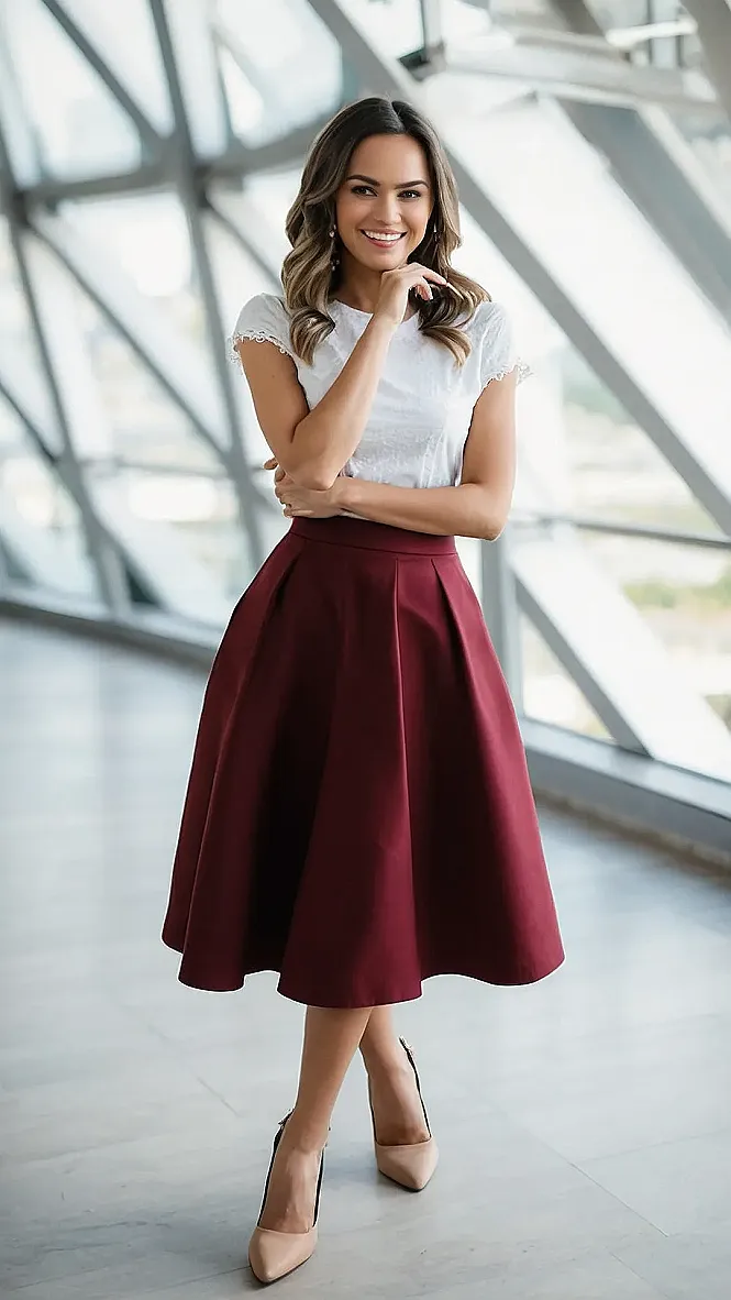 Skirt & Top: Elevated