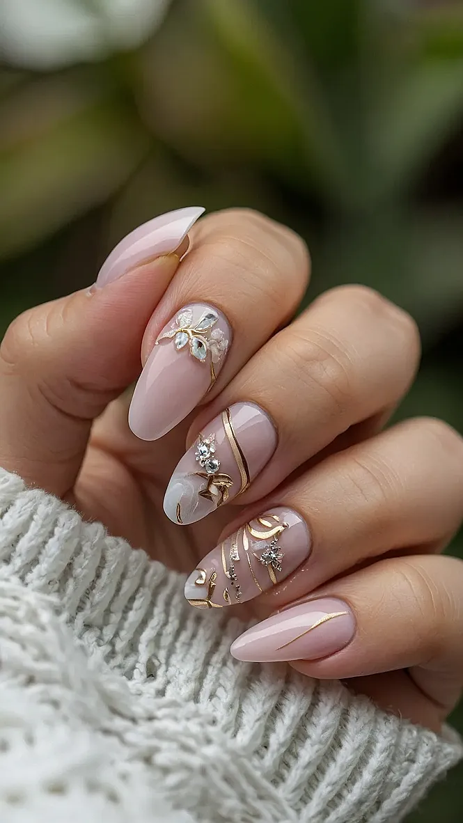 Rain Bloom Nails
