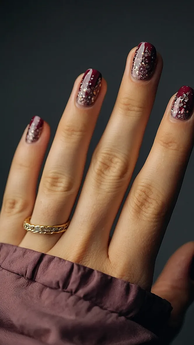 Glitter Goals:  Gel Nails for the Win!