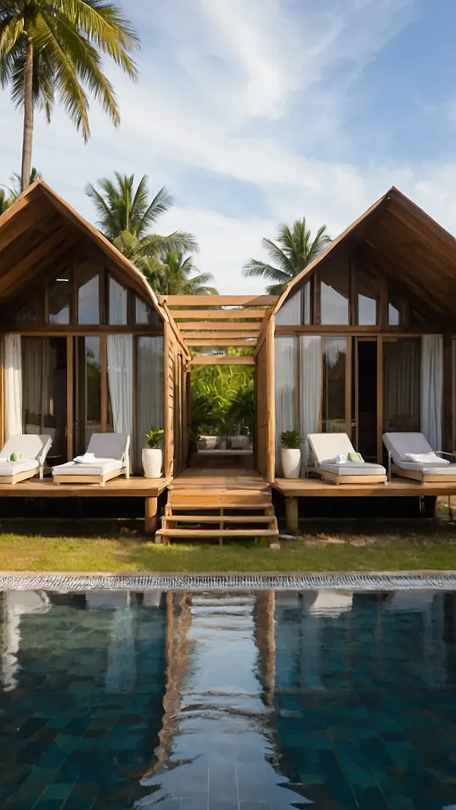 Tropical Cabana Escape