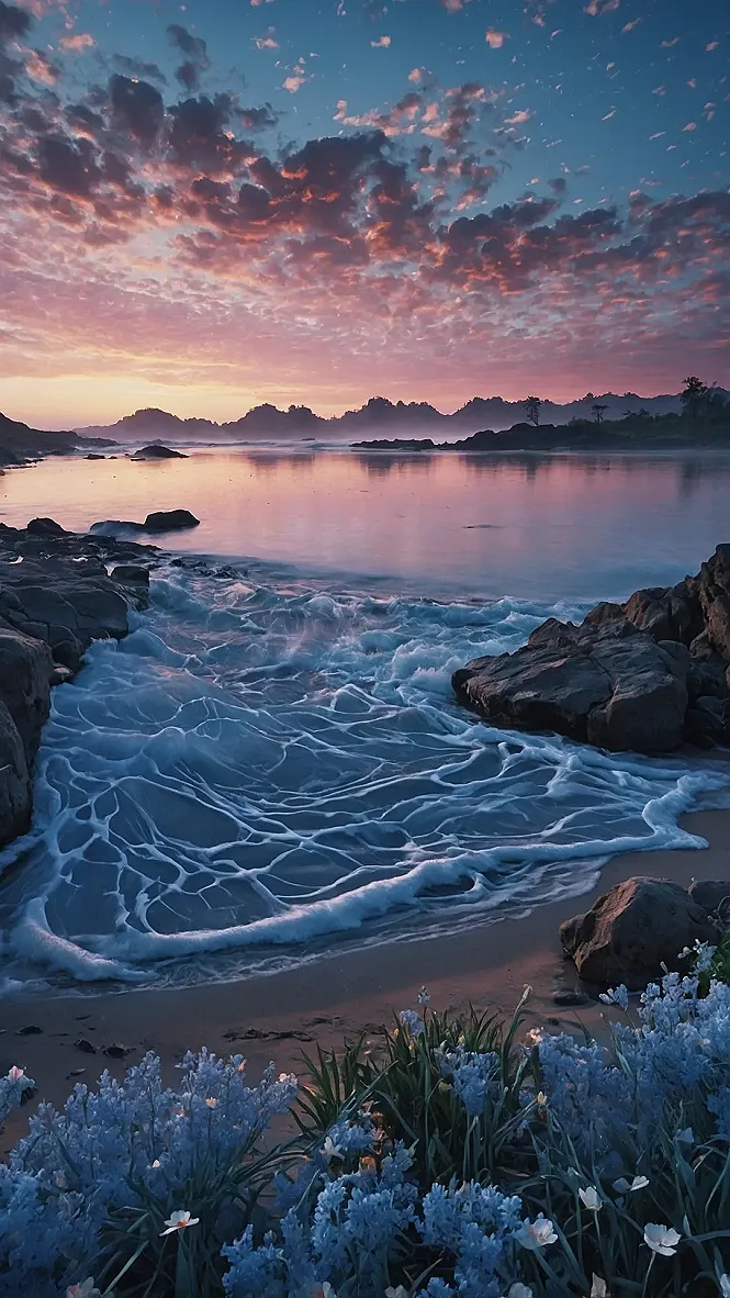 Beach Sunset Serenity