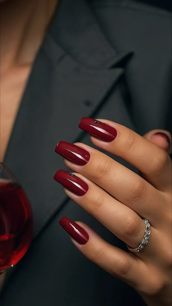Burgundy Wine Sparkle
