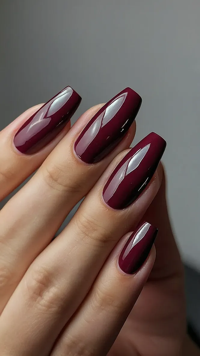Velvet Wine Nails