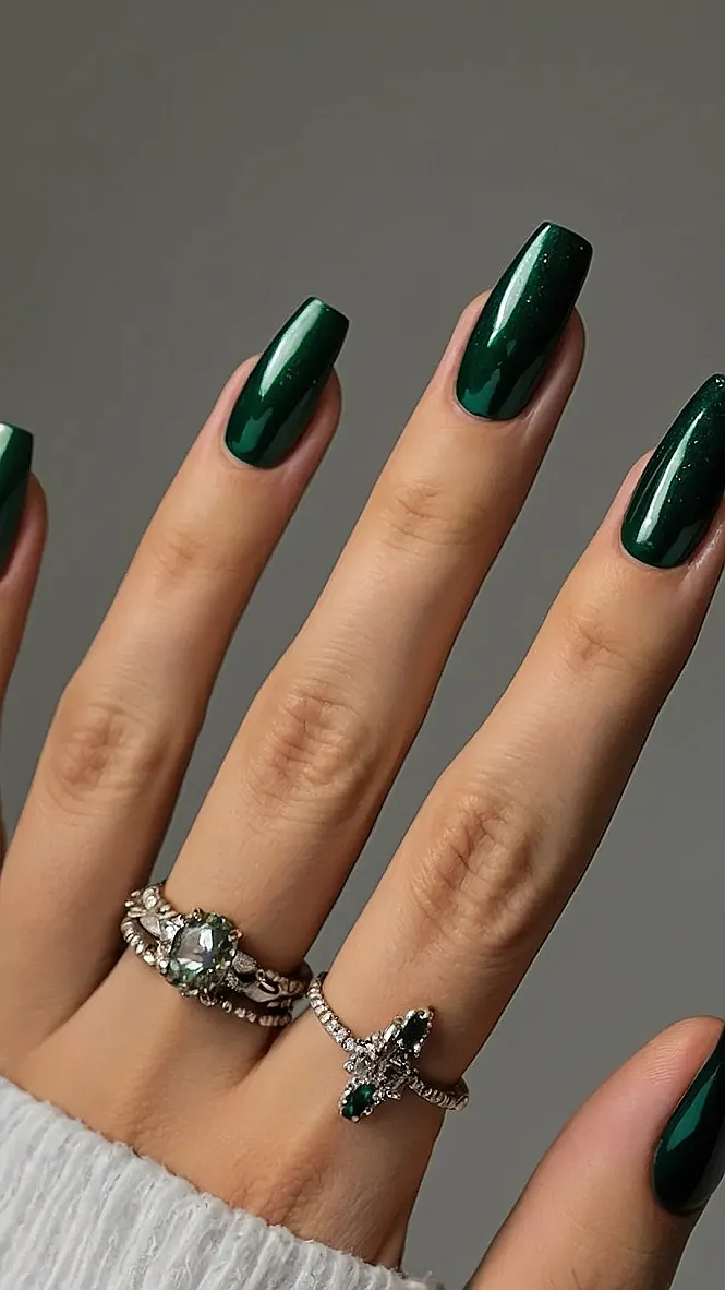 Jewel-Toned Nail Slay