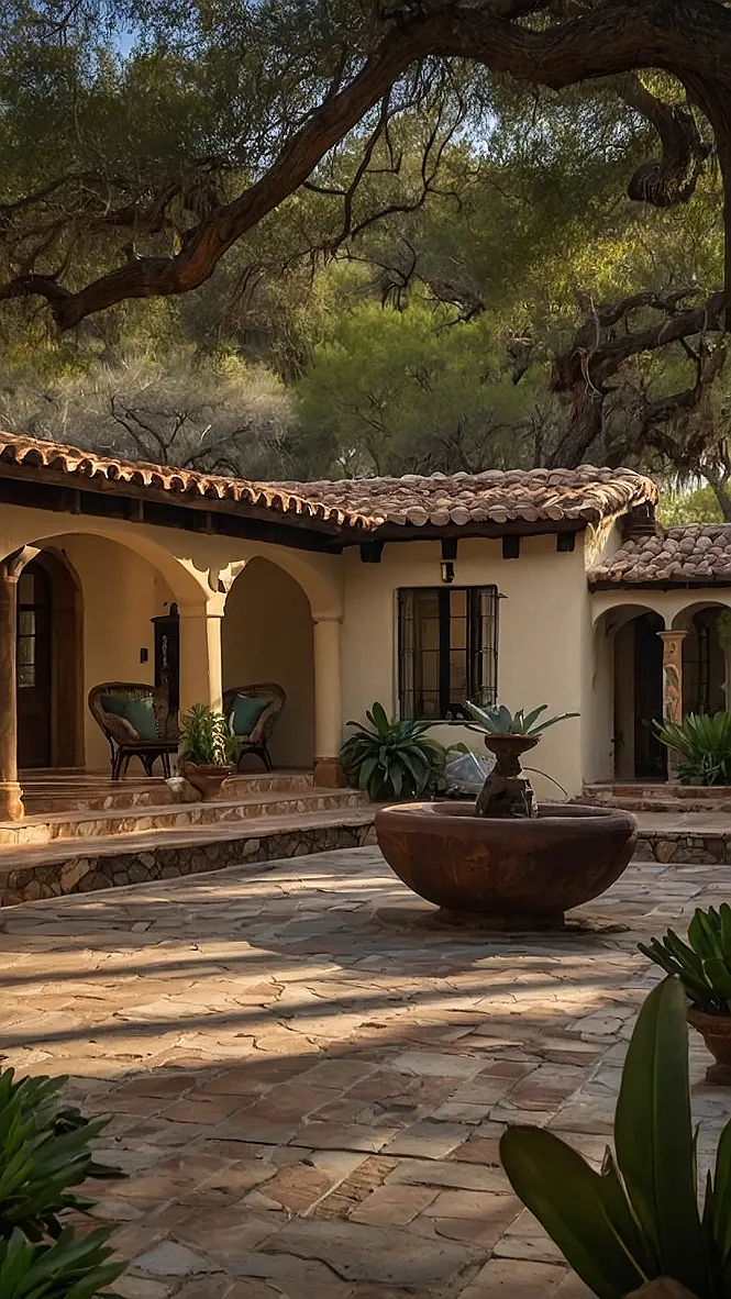 Palm-Tree Paradise Hacienda
