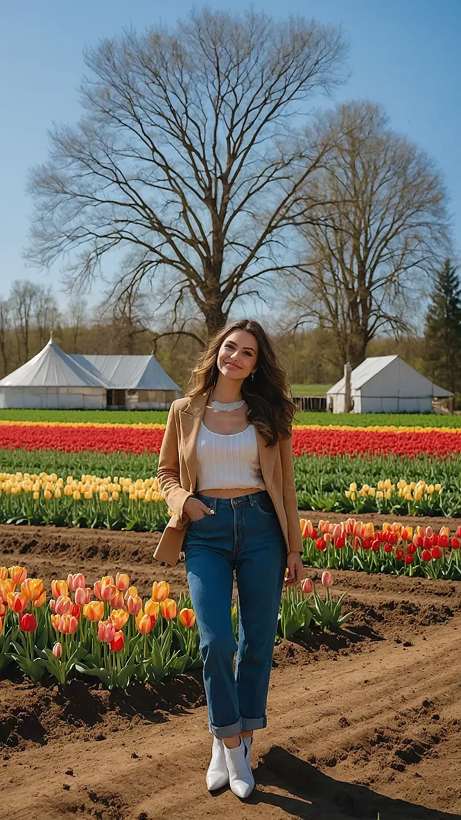 Blooming in Style: Tulip Farm Edition